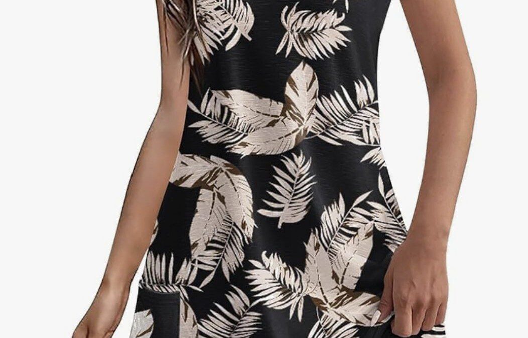 Summer V Neck Tank Dress with Pockets – Just $12.99 shipped!